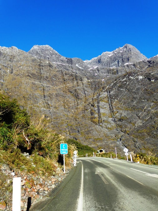 road-out-of-milford-sound